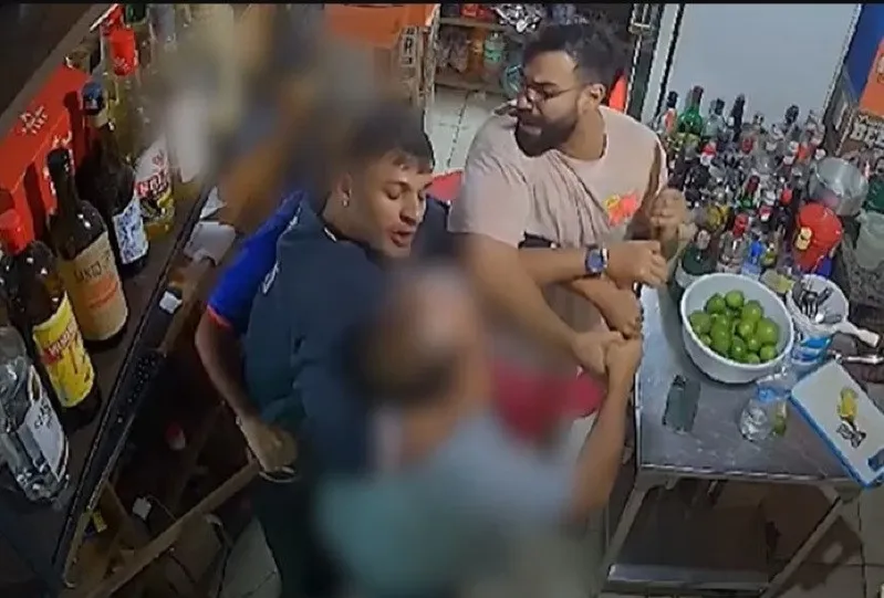 Dono de bar é agredido por clientes que se recusaram a pagar conta