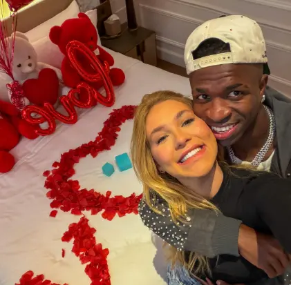 Vini Jr. e Virgínia oficializam namoro; veja como foi o pedido