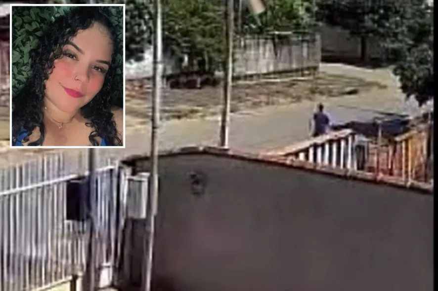 Jovem é assassinada a facadas na frente dos filhos em MT; vídeo