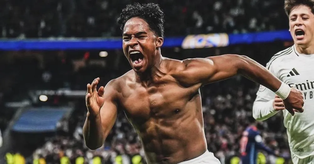 Endrick atinge marca no Real Madrid após dois gols na prorrogação