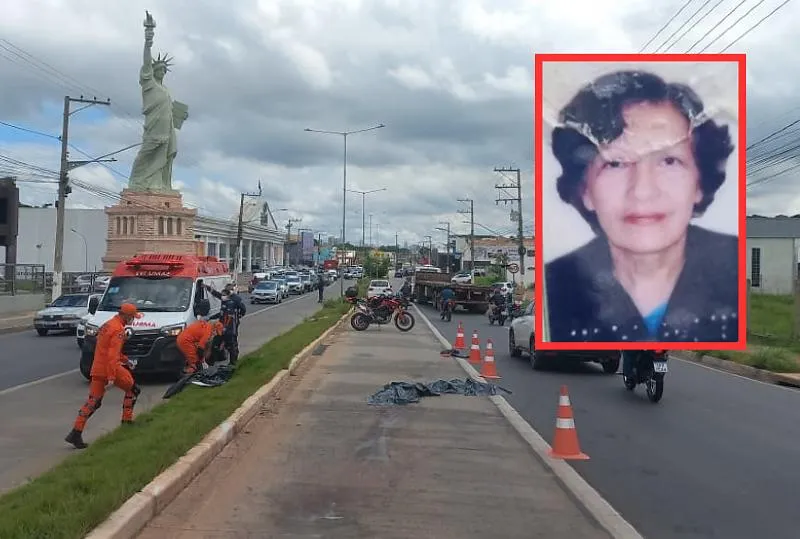 Mulher atropelada e morta na Avenida da Feb tinha 72 anos e foi atingida por dois carros; veja vídeo