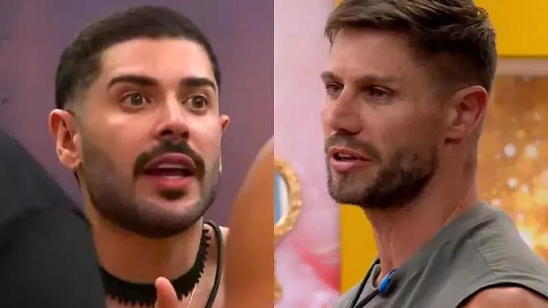 Discussão entre Jonas e Marcelo marca festa do líder Babu; vídeo