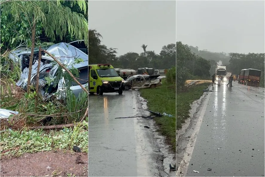 Jovem recém-casado foi vítima de acidente; esposa ficou ferida