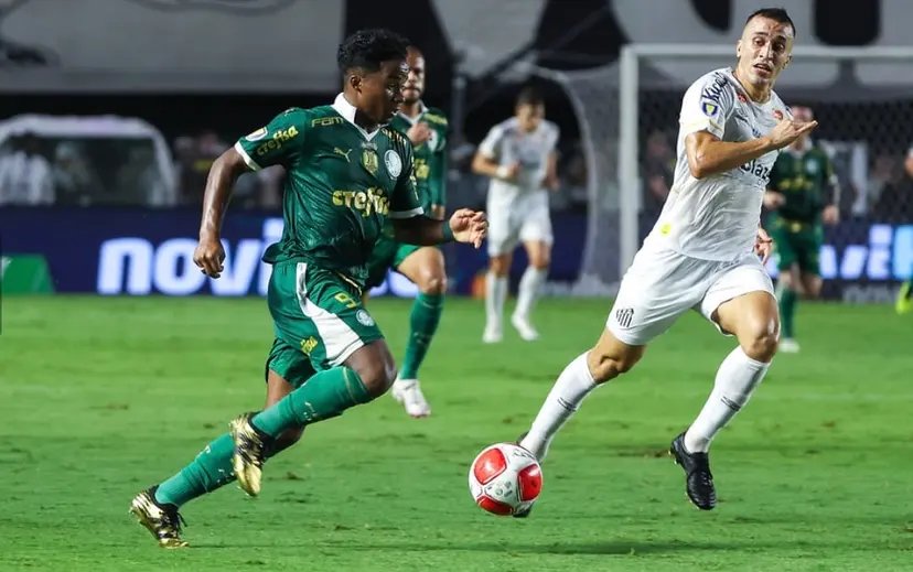 Saiba como foi a virada do Palmeiras em cima do Santos