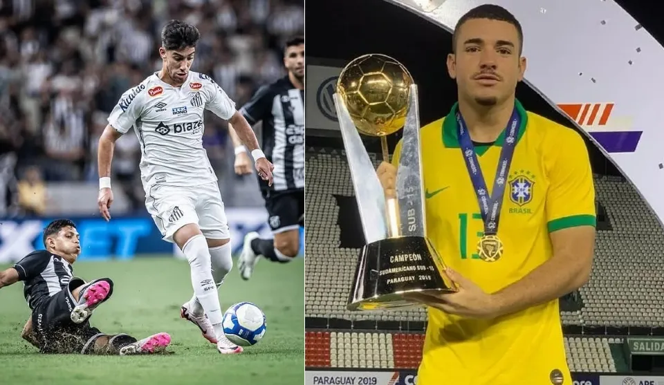 Cuiabá oficializa empréstimo de atacante ex-Santos e lateral campeão pela base da seleção brasileira