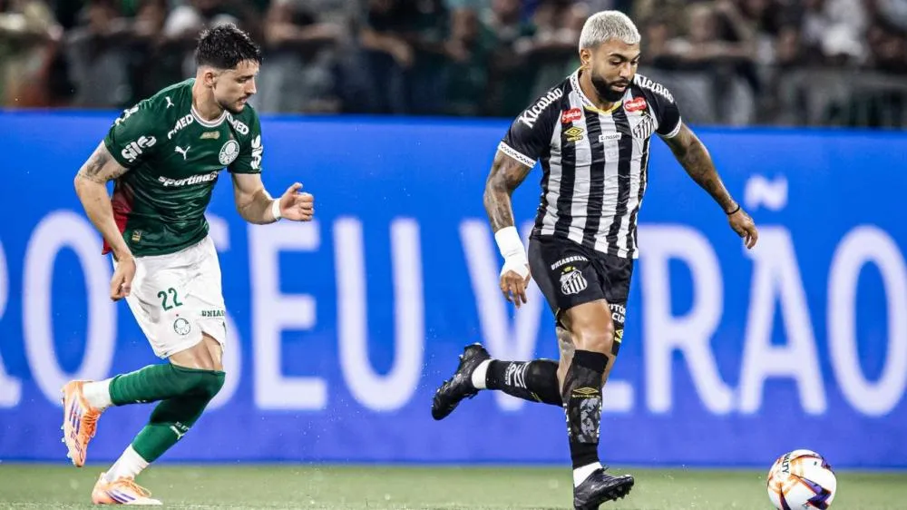 Palmeiras x Santos: clássico paulista movimenta as quartas da Copa do Brasil | Foto: Raul Baretta/ Santos FC