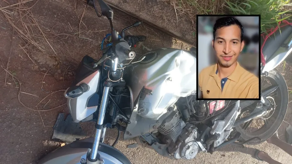 Jovem de 25 anos morre após colidir moto contra carreta em bairro de Várzea Grande