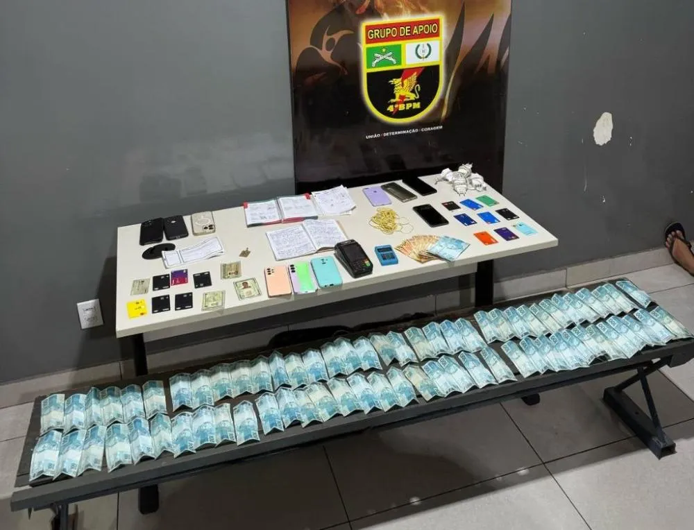 Cinco faccionados são presos pela PM suspeitos por aplicarem golpes virtuais