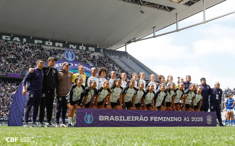 É campeão! Corinthians vence Cruzeiro e conquista Brasileirão Feminino 2025