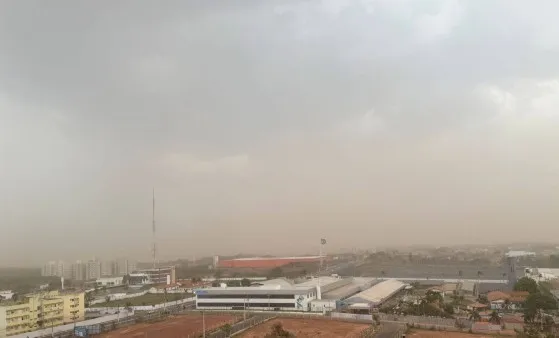 Cuiabá registra chuva e vendaval neste domingo; confira a previsão