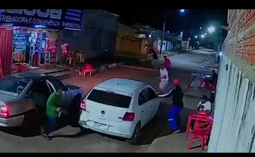 Vídeo mostra dono de distribuidora sendo executado em MT; veja