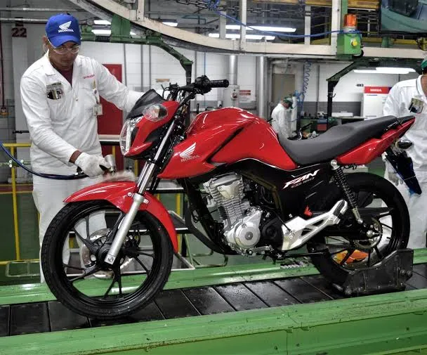 Com alta de 14% no trimestre, produção de motos é a melhor em 13 anos