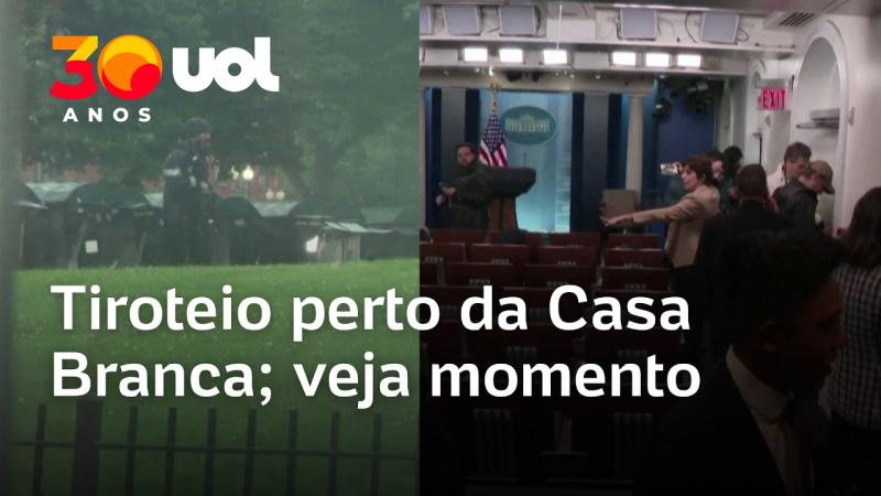 Tiroteio na Casa Branca: homem atira contra policiais e é morto por agentes dos EUA