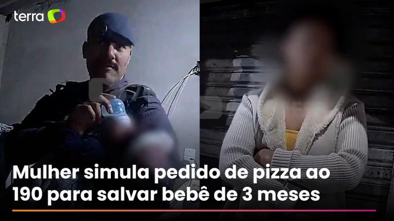 Mulher finge pedir pizza ao ligar para polícia após ser agredida pelo ex-companheiro em SP