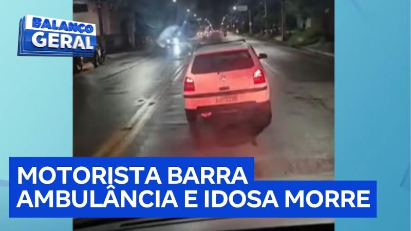 Motorista impede socorro e paciente em estado grave morre a caminho do hospital; veja