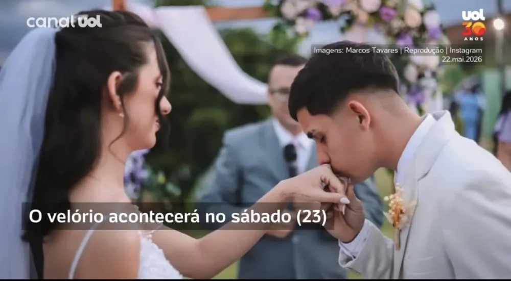 Casal morre em acidente de carro 20 dias após cerimônia de casamento