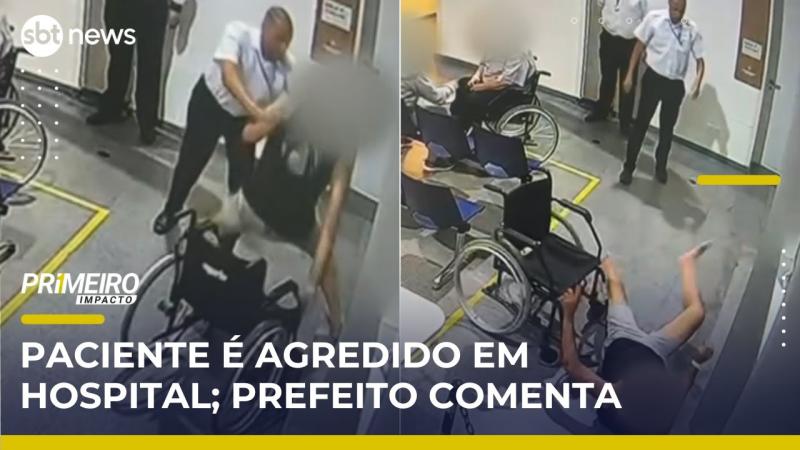 Paciente é agredido por segurança em hospital em SP; veja