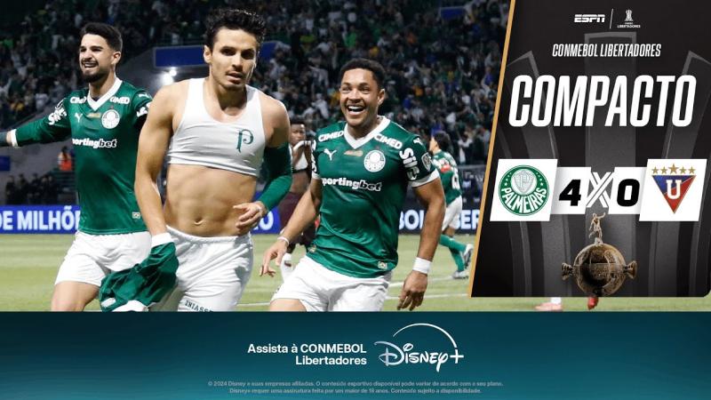 PALMEIRAS VIRA CONTRA A LDU DE FORMA HISTÓRICA E ESTÁ NA FINAL DA LIBERTADORES | COMPACTO