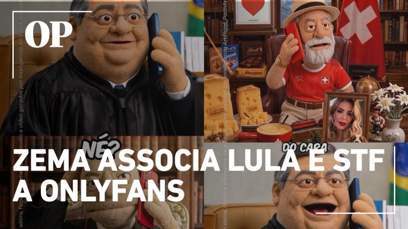 Zema associa Dino, Moraes e Lula a OnlyFans em novo vídeo de IA e ironiza quebra de sigilo da fonte / O Povo