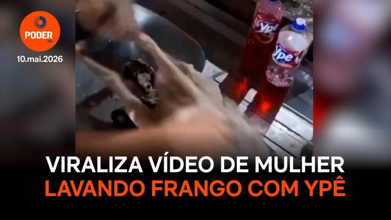 Mulher lava frango com detergente Ypê após alerta da Anvisa e vídeo viraliza