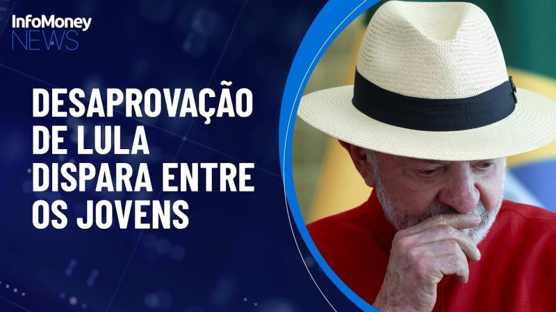 Desaprovação de Lula vai a 52,9% e dispara entre jovens, diz AtlasIntel | InfoMoney News
