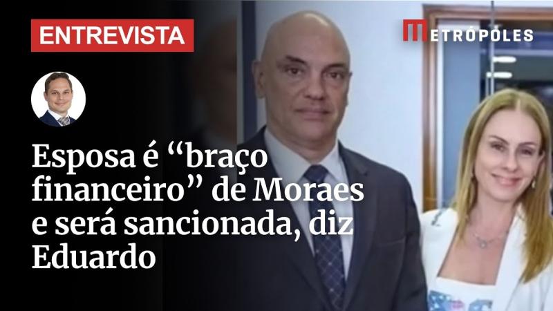 Trump avança para sancionar esposa de Moraes após prisão de Bolsonaro
