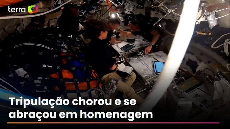 Tripulação da Artemis II se emociona ao batizar cratera da Lua em homenagem à esposa morta